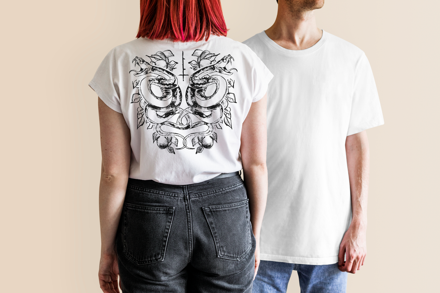 RESERVA - Camiseta: Serpientes y cruces