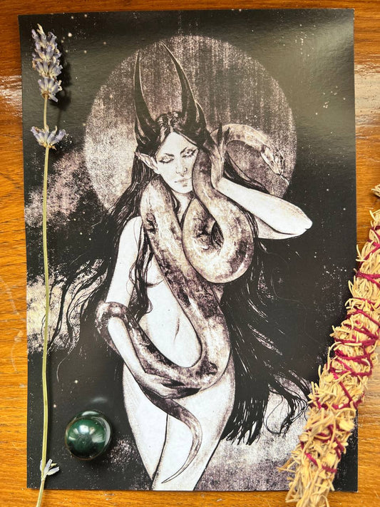 Lilith y la serpiente
